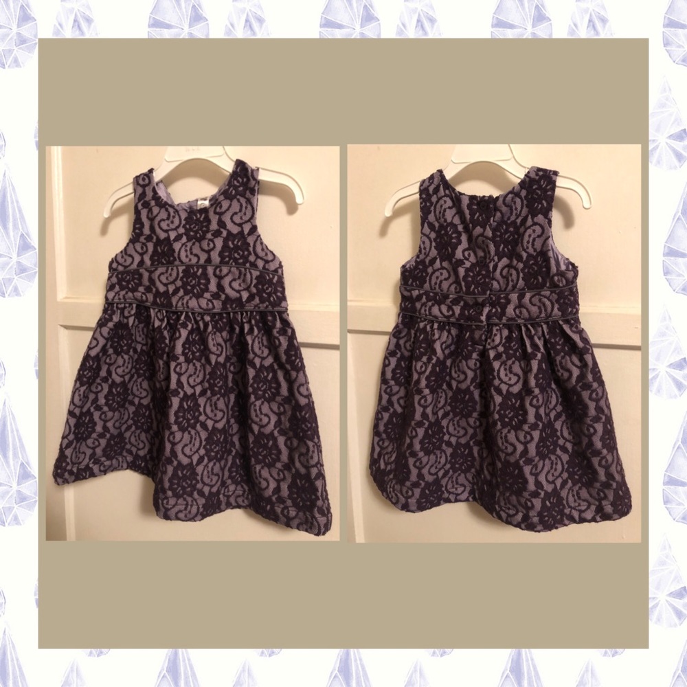 Cherokee Purple Flower Dress